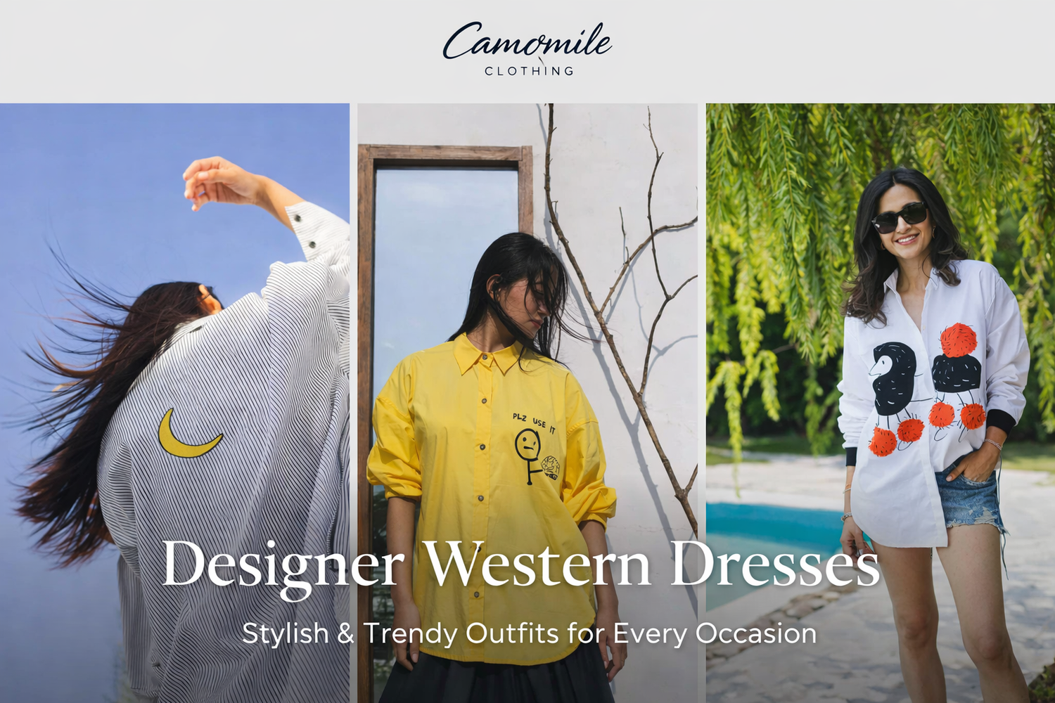 Designer Western Dresses: Discover the Latest Styles at Camomile Clothing