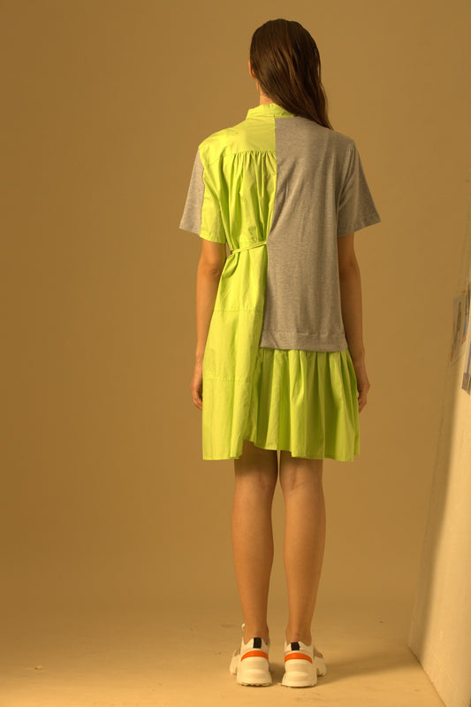 Side Knot - Fluorescent Green