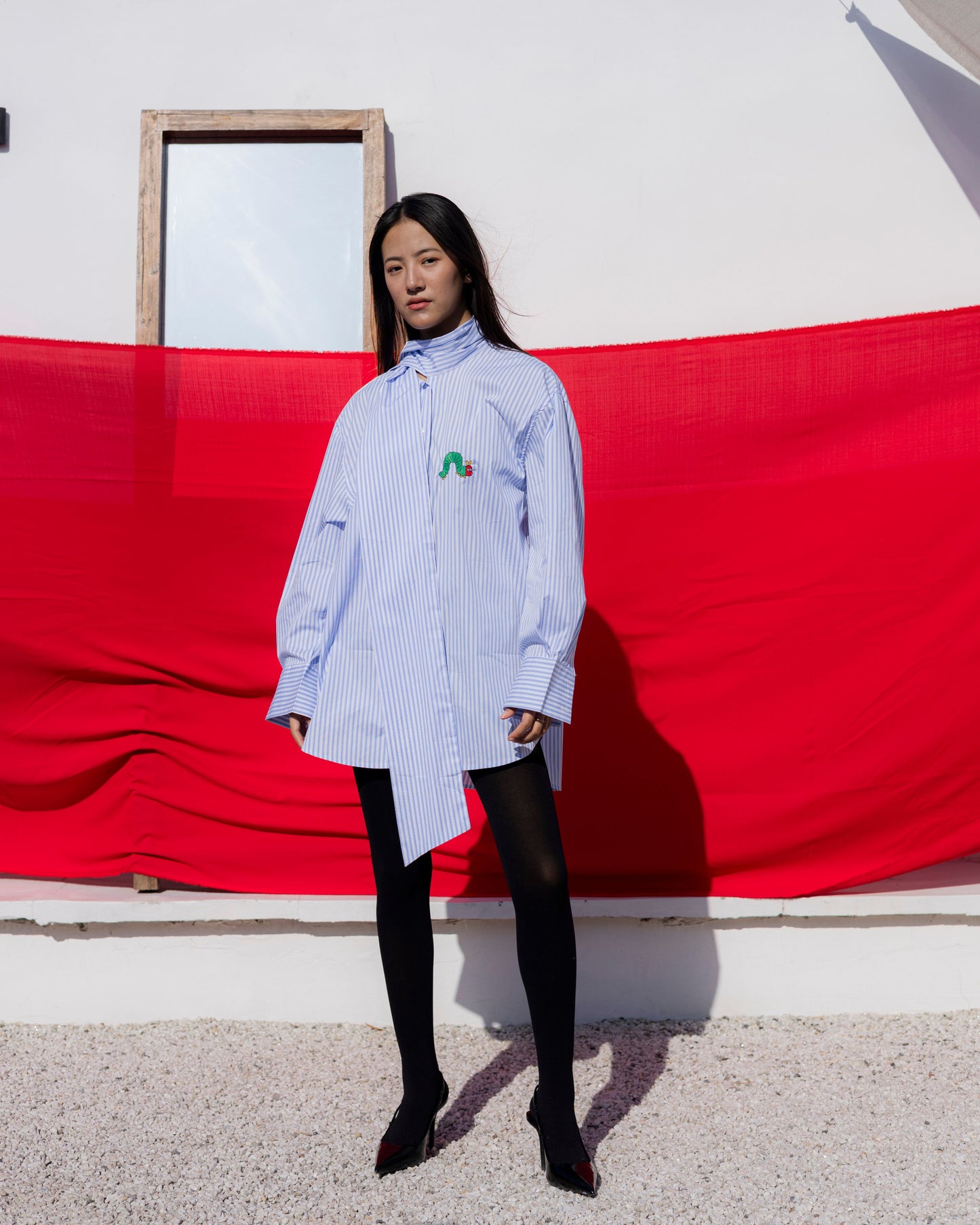 Caterpillar Club Shirt Dress